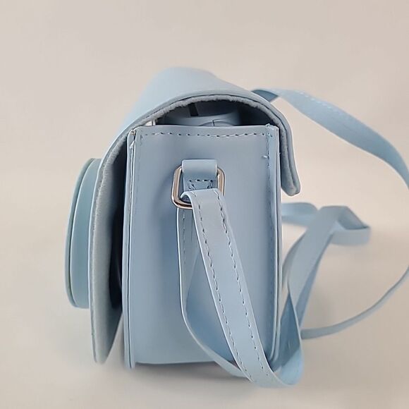 Fujifilm Instax Mini 7S Instant Camera Light Blue with Case, Film